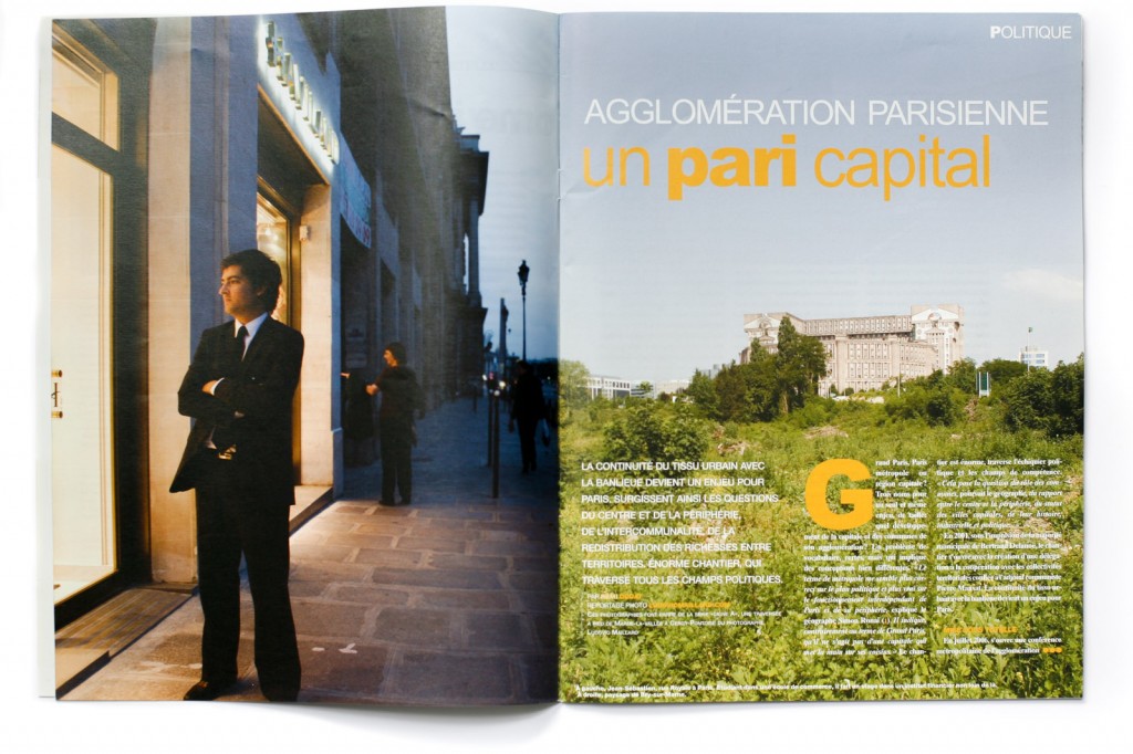 double page du magazine regard 52