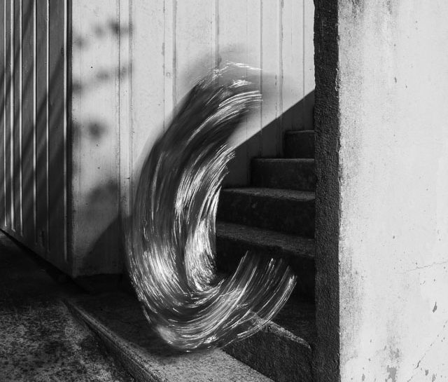 light painting en plein jour