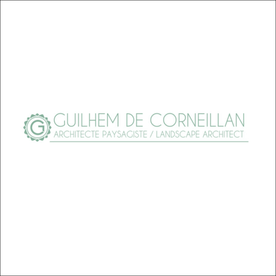 logo de l'architecte paysagiste Guilhem de Corneillan