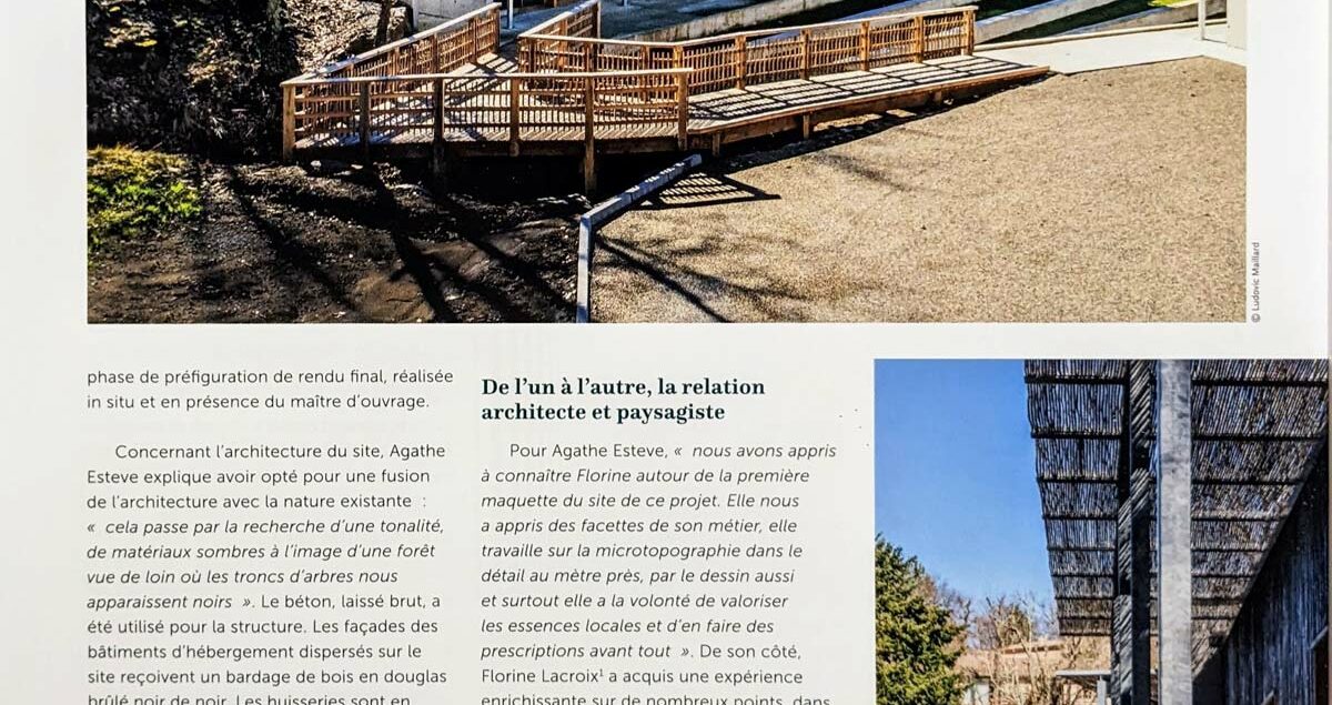 Publication de Ludovic Maillard dans le mlagazine Architecture&Territoire de janvier 2022