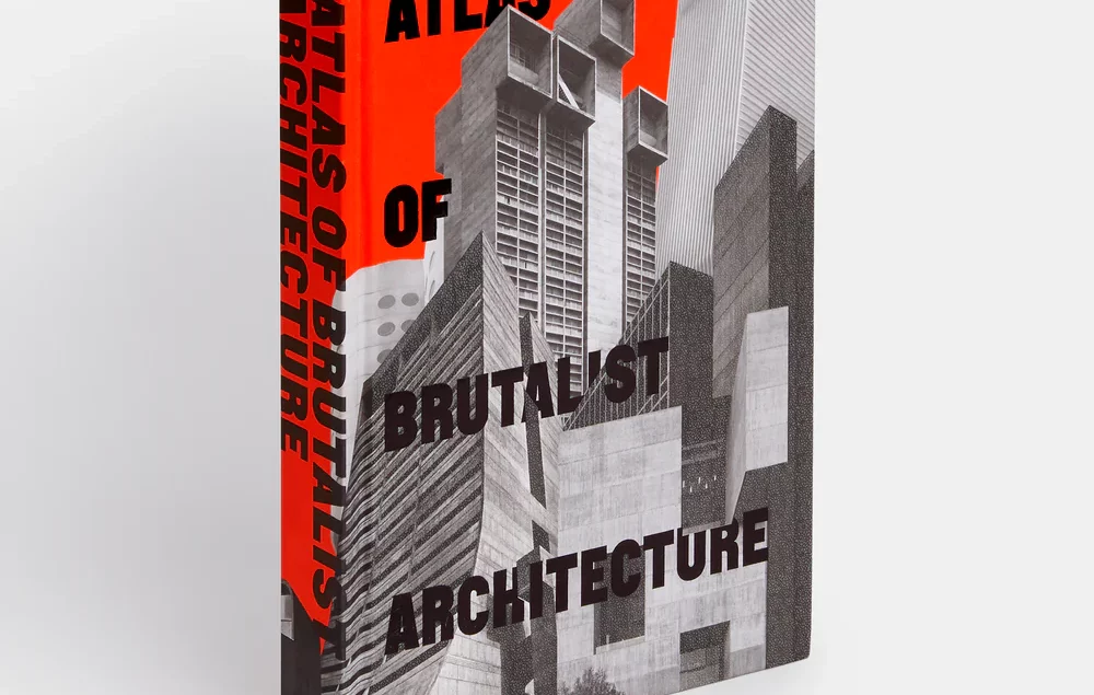 Couverture du livre Atlas of Brutalist Architecture de Phaidon.